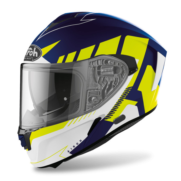 Airoh Airoh spark rise blue/yellow matt xl
